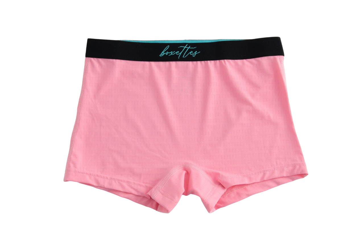 3-Parti Pack Girls Boxer Briefs Sampler (cotton, nylon mesh and modal)