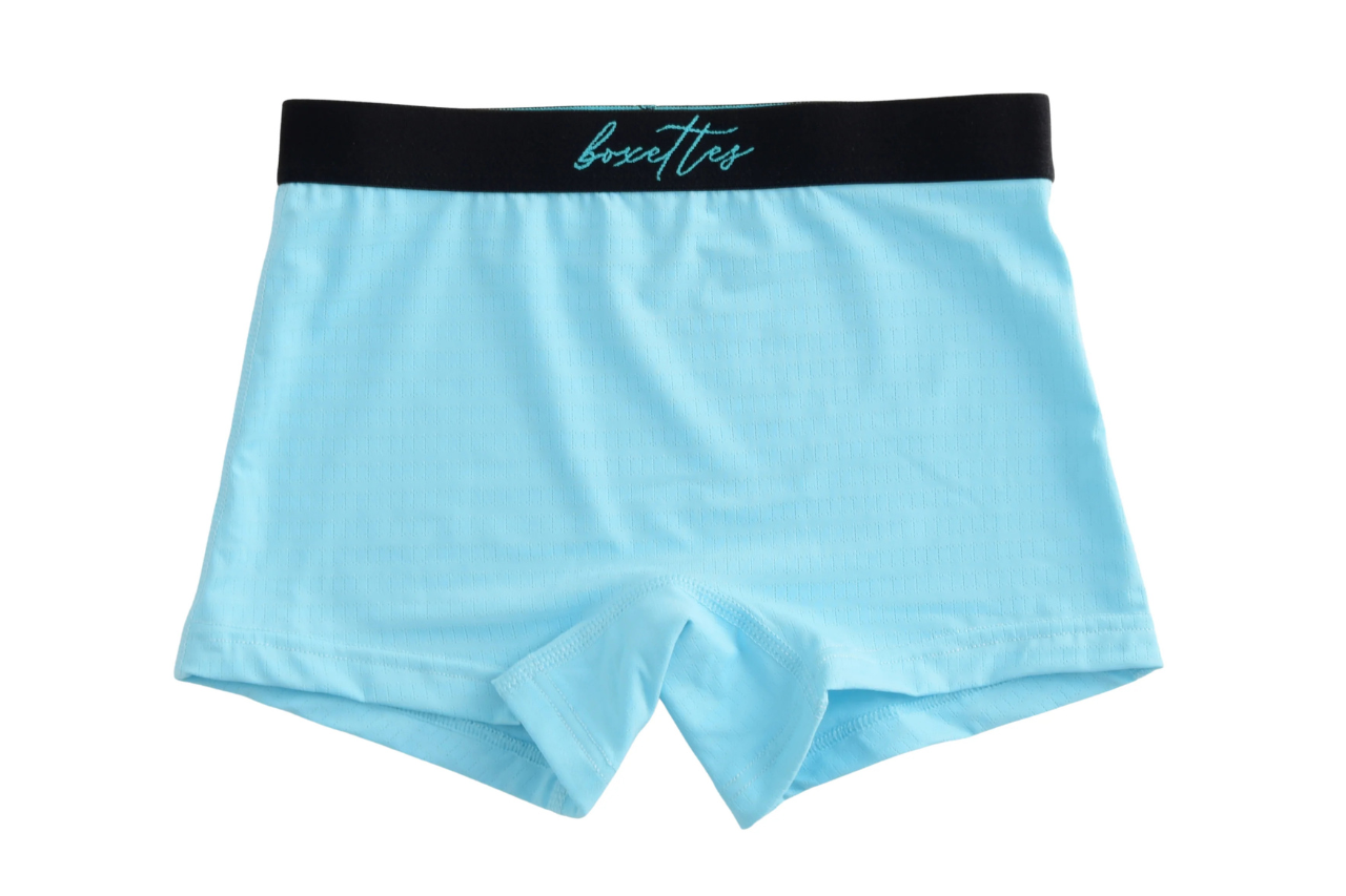 Girls' Nylon Mesh Athletic Boxer Briefs, 5-pack