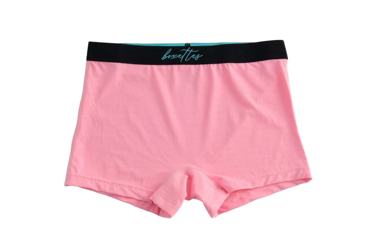 Girls' Nylon Mesh Athletic Boxer Briefs, 5-pack