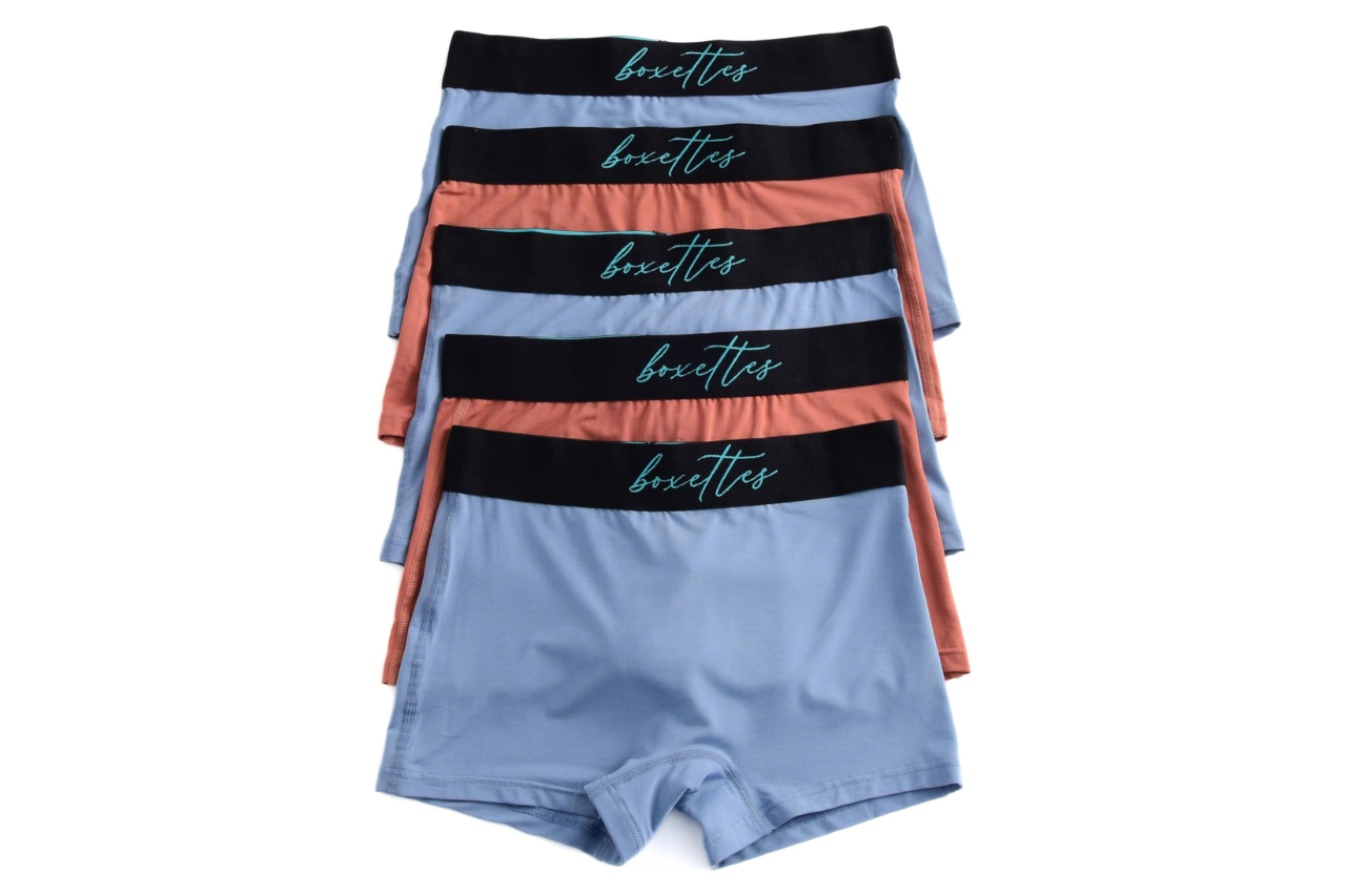 Girls' Modal Boxer Briefs, 5-Pack