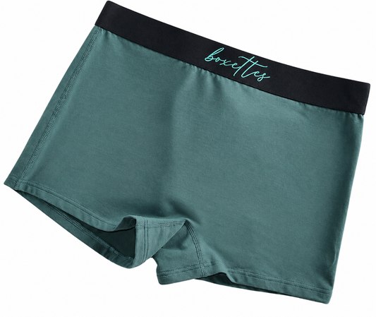 Girls' Cotton Boxer Briefs, Single