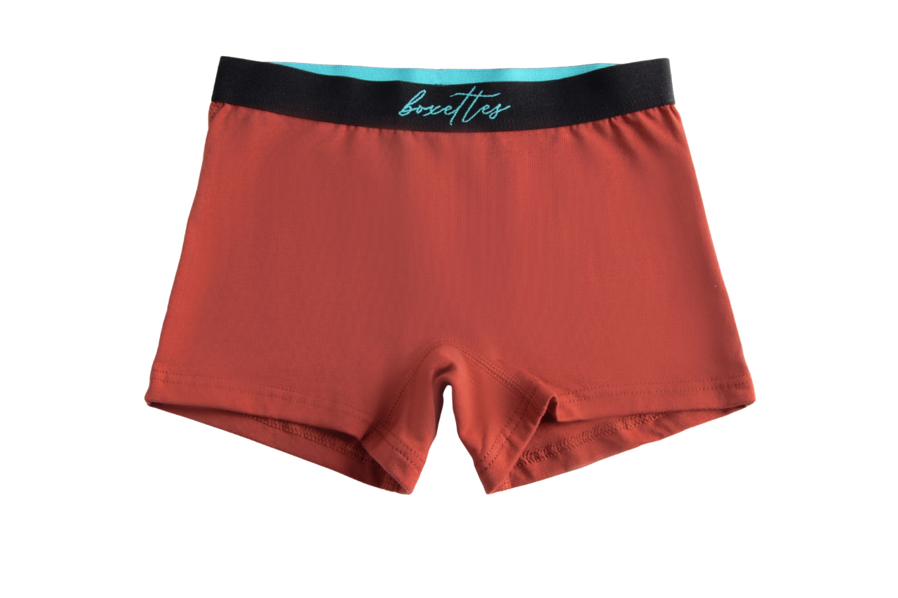 Girls' Cotton Boxer Briefs, 5-pack