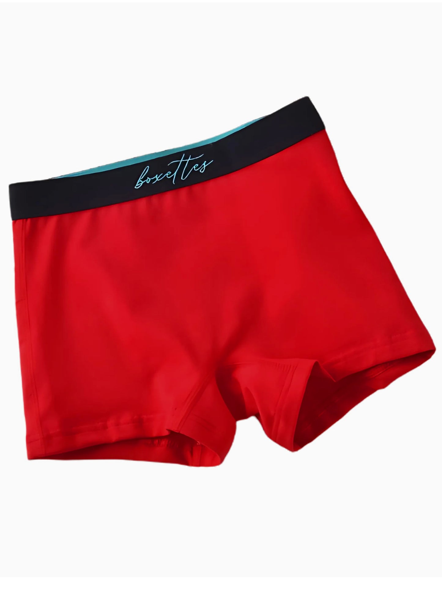 Girls red modal boxer briefs single product image by Boxettes